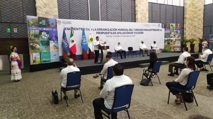 Gobierno de Yucatán solicita ingresar a la Organización Mundial de Turismo