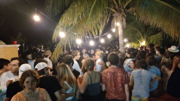 Clausuran fiesta masiva con más de 300 personas en Chicxulub Puerto, Yucatán