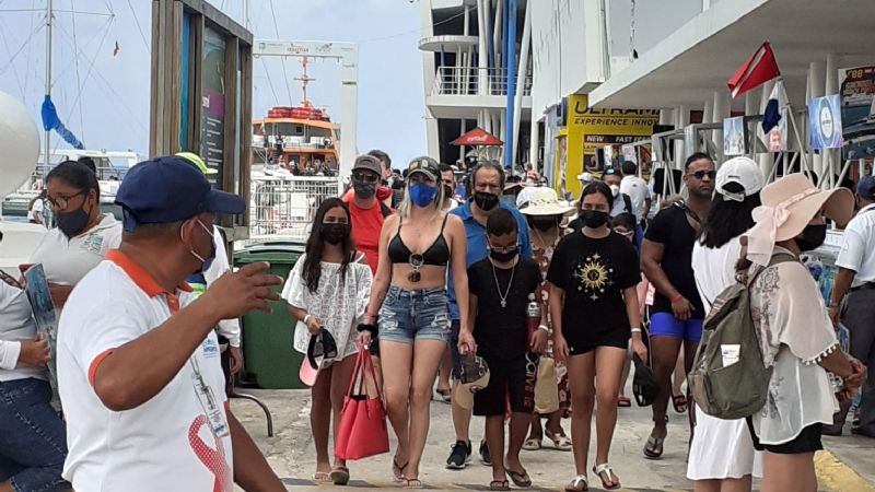 Estiman arribo de 10 mil turistas diarios durante el verano en Cozumel