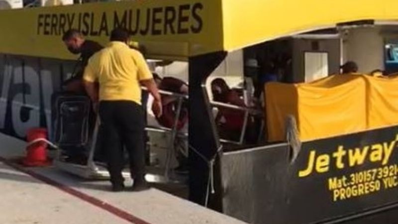 Jetway recibe el 'visto bueno' de los usuarios de ferrys en Isla Mujeres