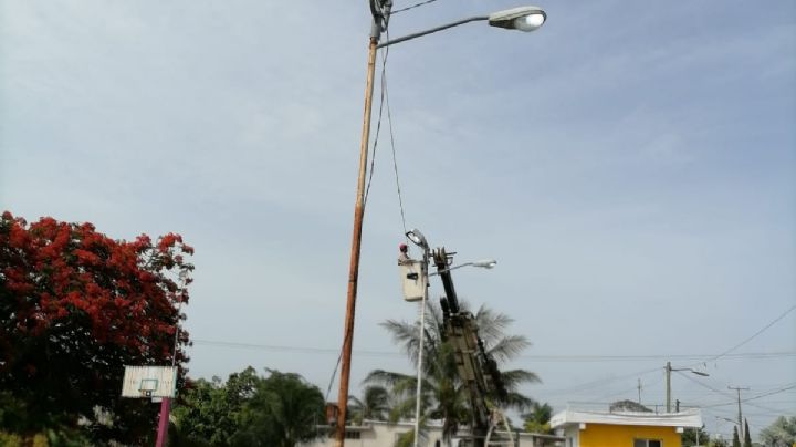 Delegada rechaza donativo para luminarias en Nicolás Bravo, Quintana Roo
