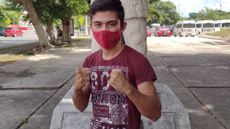 Russell Acosta, la promesa yucateca del boxeo, se enfrentará a Miguel “Tokio” Cruz