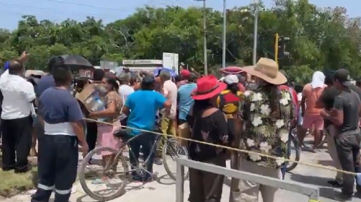 Pobladores desalojados en Tulum exigen a autoridades 'dar la cara': VIDEO