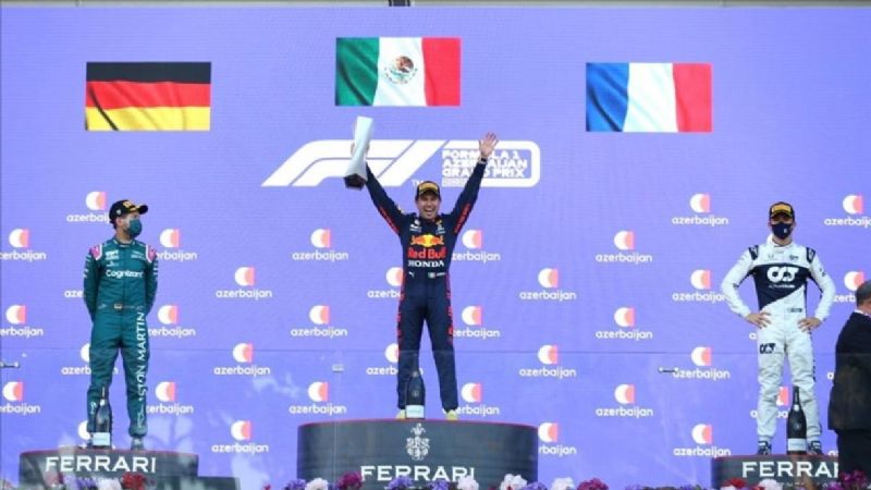 Checo Pérez, en el top ten de los pilotos mejor pagados de la Fórmula 1