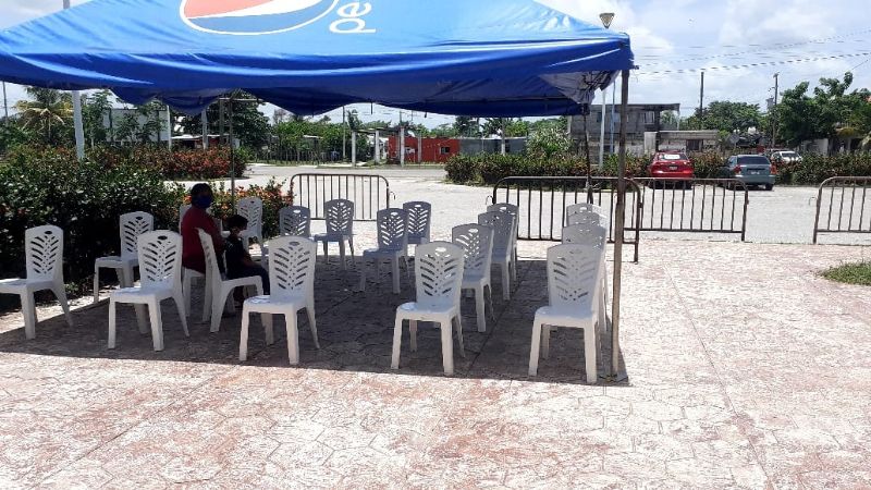Tercer día de vacunación anticovid: Se presentan sólo dos asistentes en Palizada, Campeche