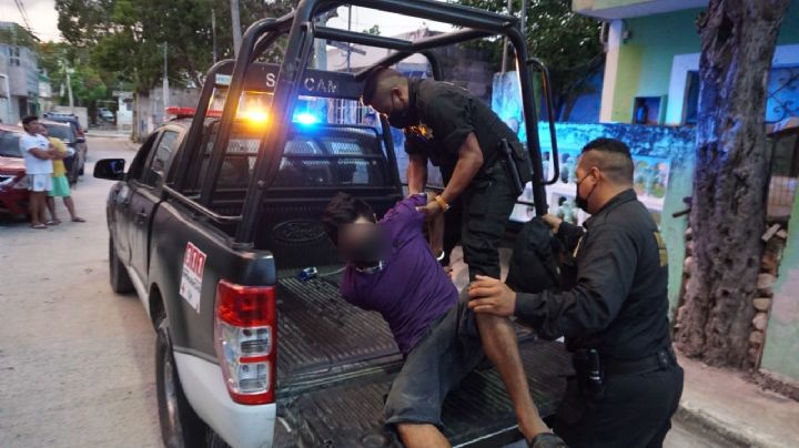 Vecinos intentan linchar a un presunto delincuente en Campeche