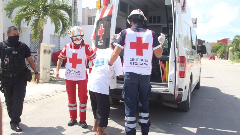 Hombre es macheteado durante riña en la SM 529 de Cancún
