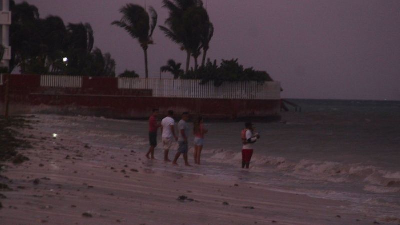 Así se ven las playas de Cancún a 16 años del paso del Huracán Wilma: EN VIVO