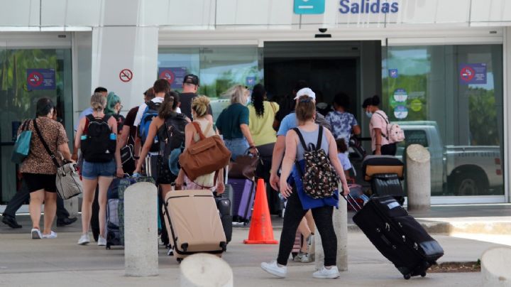 Aeropuerto de Cancún registra 406 vuelos este domingo, 19 de septiembre