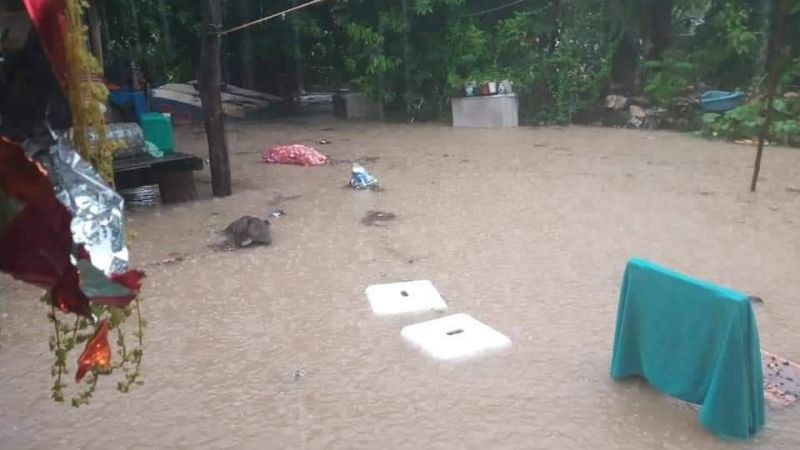 Grace deja inundaciones al Sur de Quintana Roo; pobladores piden apoyo
