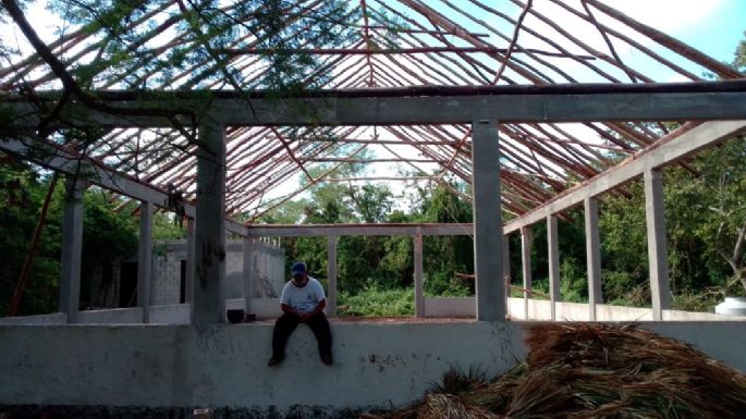 Trabajadores denuncian anomalías en construcción de hacienda en Izamal