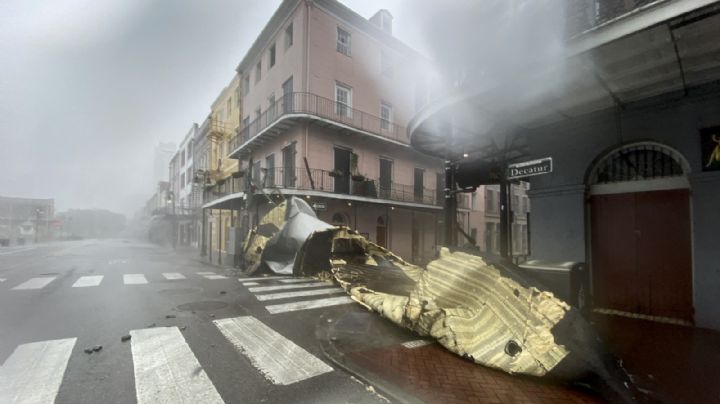 Huracán Ida deja un muerto y a toda Nueva Orleans sin luz