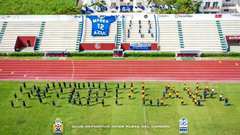 Inter Playa del Carmen celebra sus 22 años de historia en el Fútbol Mexicano