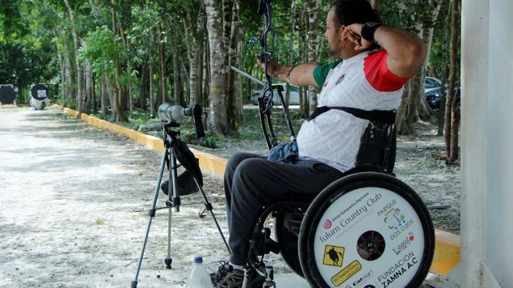 Omar Echeverría, quintanarroense que busca el oro en los Paralímpicos de Tokio 2020