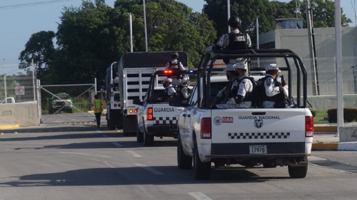 Campeche blinda frontera con Guatemala; cuenta con 917 elementos de la Guardia Nacional