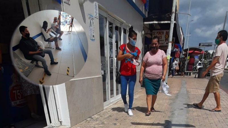 Ciudadanos consultan en clínicas particulares por temor al COVID-19 en Playa del Carmen