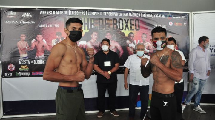 Inicia la 'Noche de Boxeo' en el Complejo Deportivo 'La Inalámbrica' en Mérida