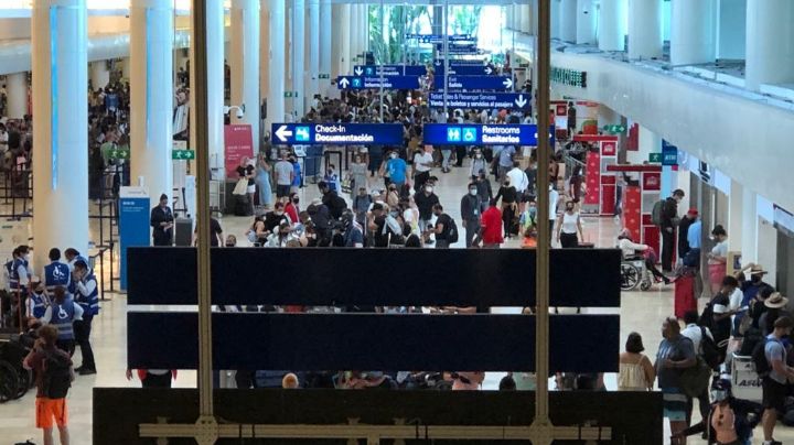 Aeropuerto de Cancún termina semana con 495 operaciones programadas