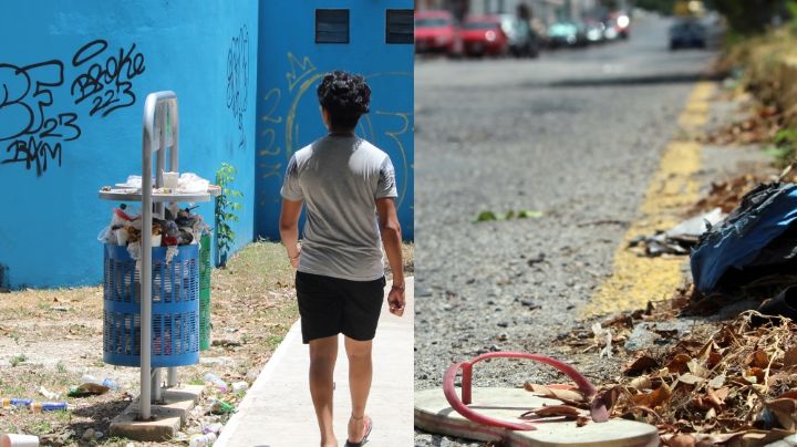 Vecinos de Cancún reprueban calidad de obras adjudicadas por Mara Lezama