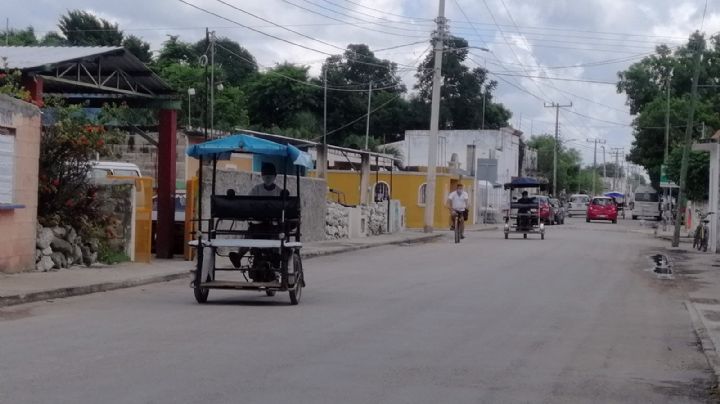 Mototaxistas de Tahmek, Yucatán, aumentan el precio del pasaje