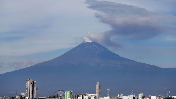 Semáforo volcánico permanece el color amarillo; Popocatépetl registra exhalaciones de gases y ceniza