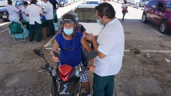 'Cuarentones', los más rezagados en la aplicación de vacuna anticovid en Campeche