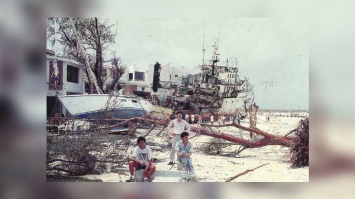 Hace 33 años el Huracán Gilberto azotó Cancún; esta fue la cronología de su paso por Q.Roo
