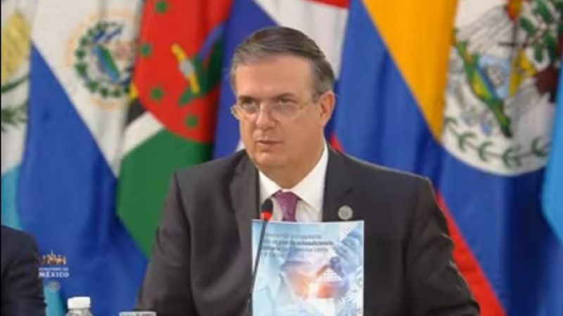 Marcelo Ebrard destaca 44 acuerdos durante la reunión de la Celac 2021 en México