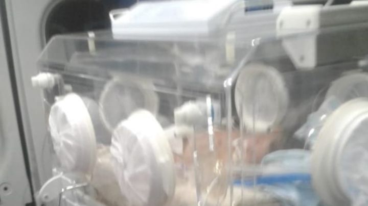 Trasladan a Mérida a bebé recién nacido  tras presentar problemas en sus pulmones