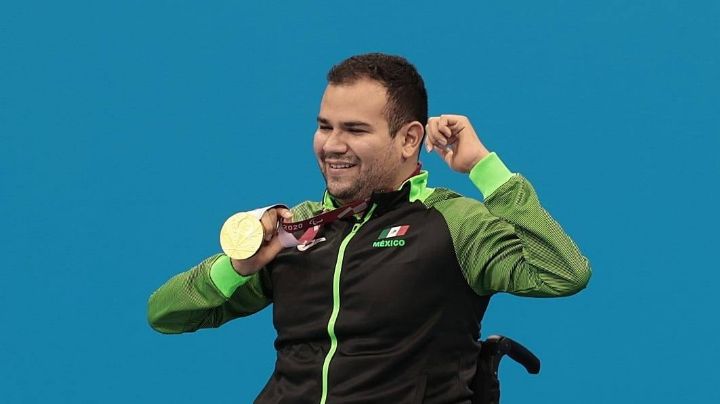 Diego López Díaz gana medalla de oro en natación en Paralímpicos de Tokio 2020