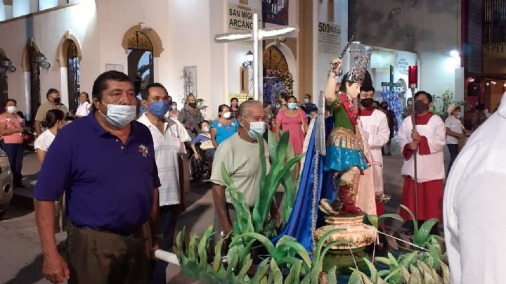 Inician festividades de San Miguel Arcángel en Cozumel