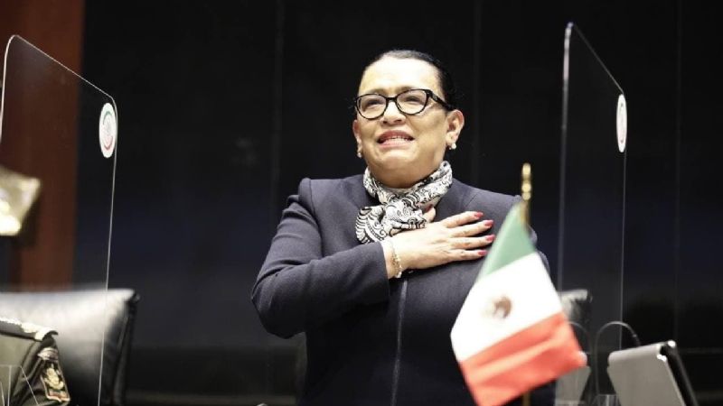 Rosa Icela Rodríguez en el Senado: 'No venimos a ganar la guerra, venimos a ganar la paz'