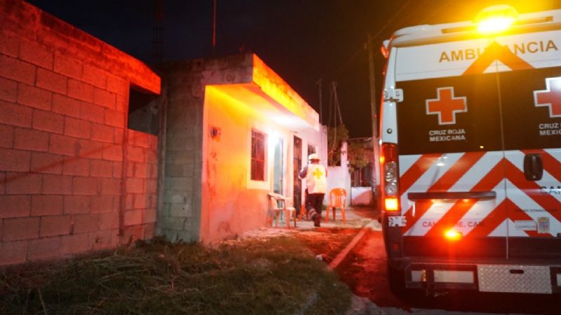 Compañeros de borrachera dejan a un hombre 'bañado' en sangre en Campeche