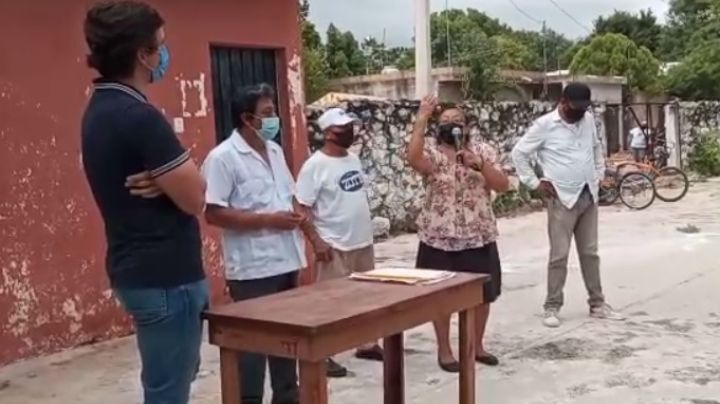 Ejidatarios denuncian irregularidades en la compra de terrenos en Yaxkukul, Yucatán