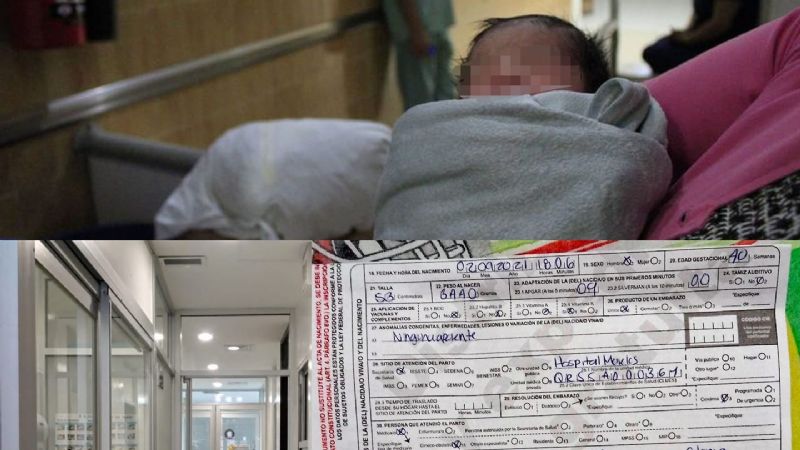 Bebé que cayó en el hospital de Chetumal, por negligencia, presenta serias afectaciones