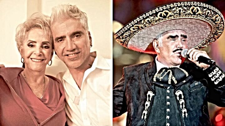 Con gran dolor, Alejandro Fernández y Cuquita dedican emotiva canción a Vicente Fernández