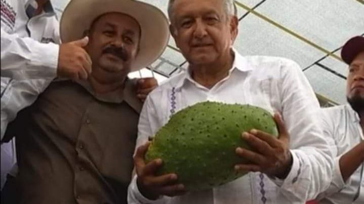Muere productor que le regaló a AMLO una guanábana en Campeche