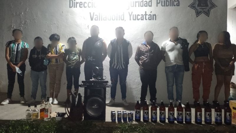 Policías de Valladolid detienen a 10 jóvenes por realizar una fiesta clandestina