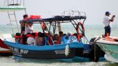 Cierran navegación a embarcaciones menores en Isla Mujeres por mal tiempo
