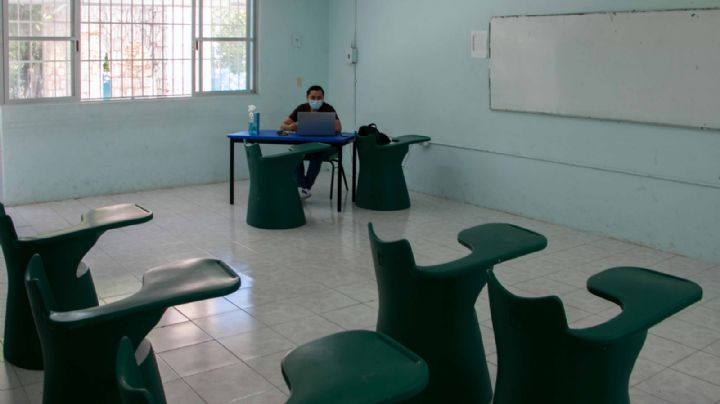 Docentes de Chumayel reportan baja participación de alumnos en clases en línea