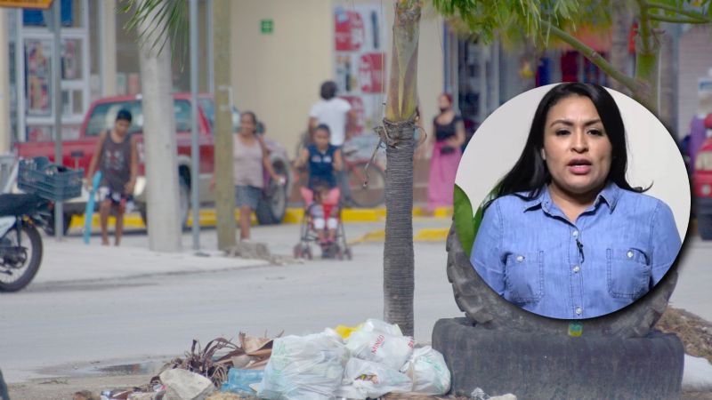 Persiste problema de basura en Puerto Morelos 100 días del gobierno de Blanca Merari