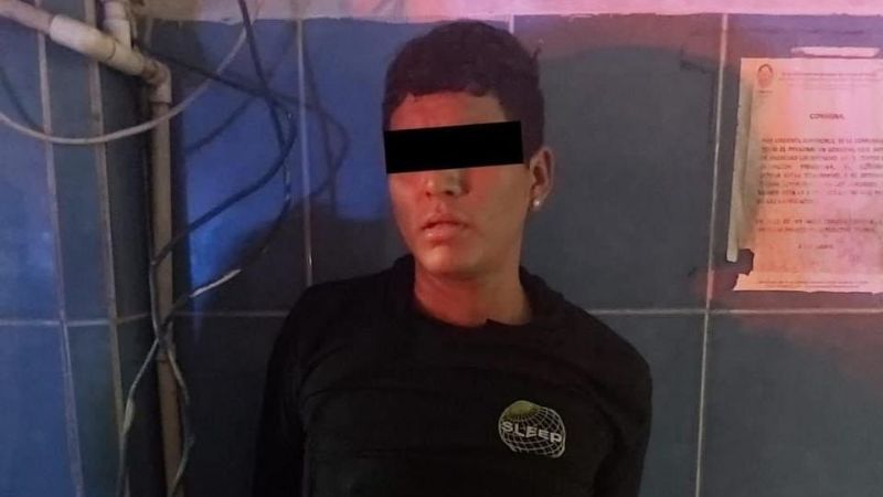 Detiene a delincuente de 19 años con arma 'hechiza' en Ciudad del Carmen
