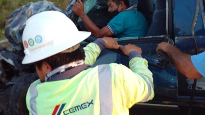Choque entre dos camionetas deja una persona muerta y otras heridas a las afueras de Cancún