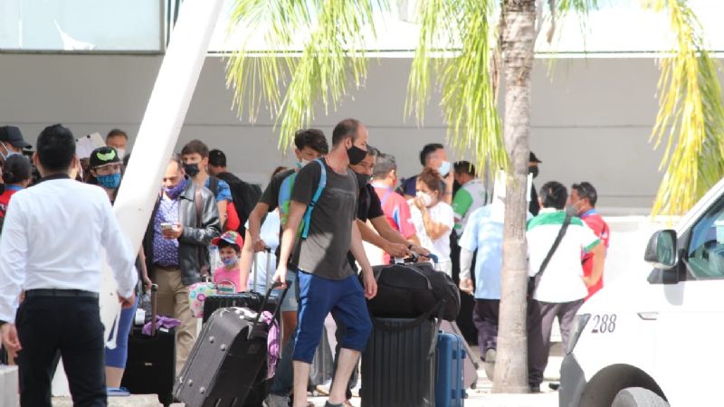 ¡Cerca de los 600!: Aeropuerto de Cancún programa 586 vuelos en sus terminales