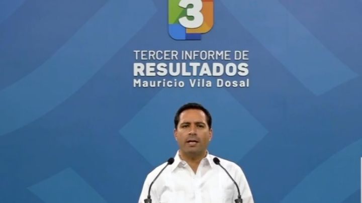 Mauricio Vila envía mensaje con motivo de su Tercer Informe: VIDEO