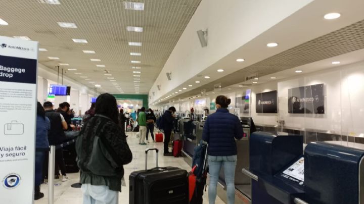 Aeroméxico cancela dos vuelos a la CDMX desde al aeropuerto de Mérida