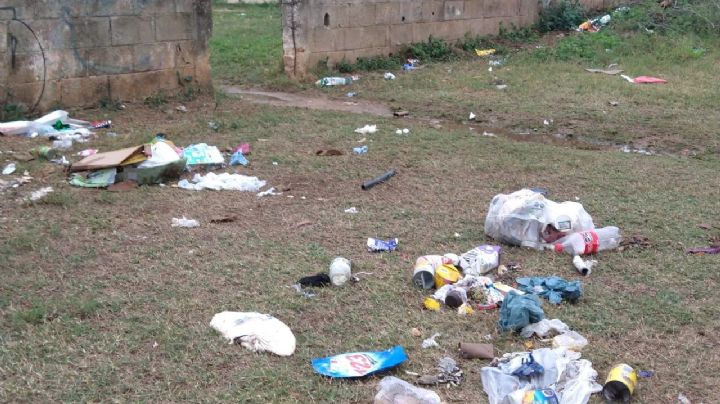 Crean basurero clandestino ante falta del servicio de recolección en Peto