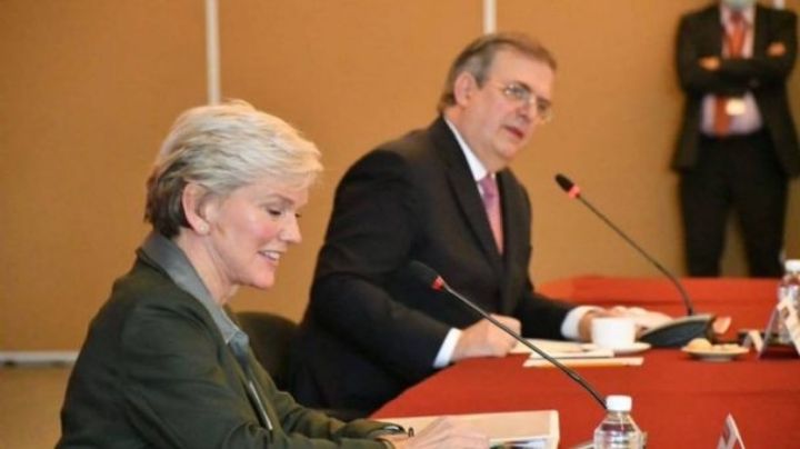 AMLO se reune en Palacio Nacional con secretaria de Energía de EU