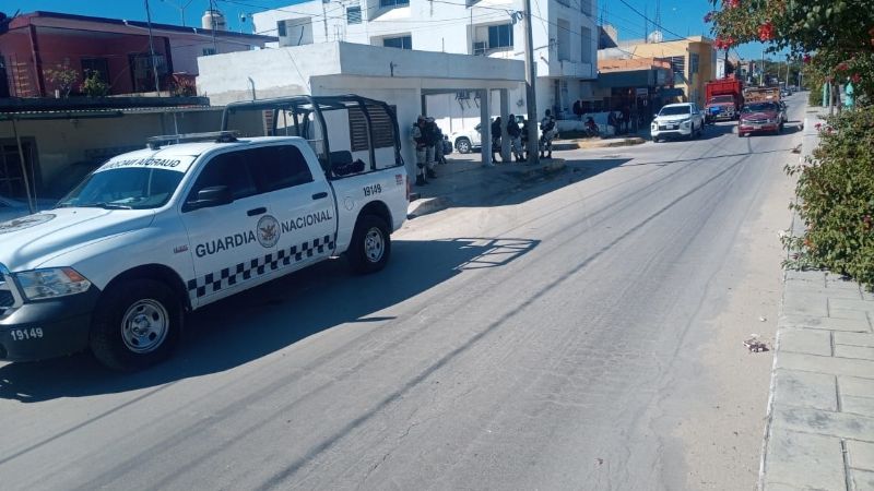 Guardia Nacional detiene camión con 15 toneladas de carbón ilegal en Escárcega