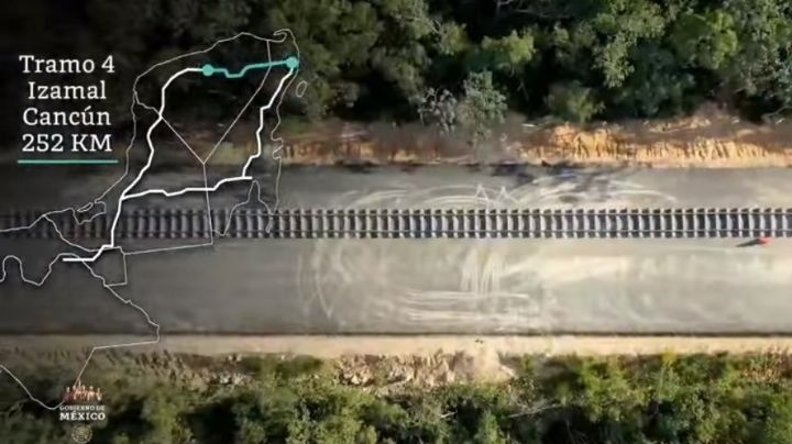 Fonatur coloca primer tendido de vía férrea en el Tramo 4 del Tren Maya